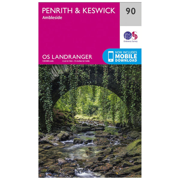 Landranger 90 - Penrith & Keswick