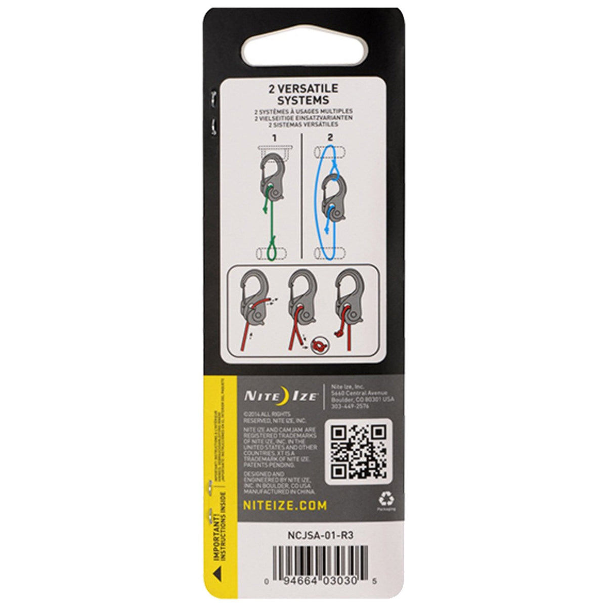 CamJam XT Aluminium Cord Tightener