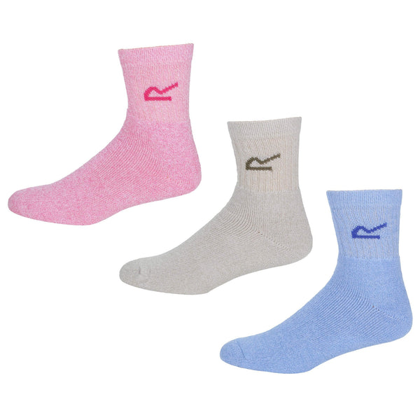 Womens 3 Pack Socks