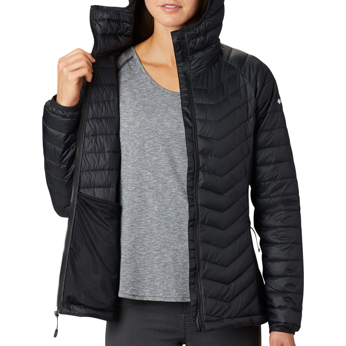 Womens Powder Pass Hooded Jacket
