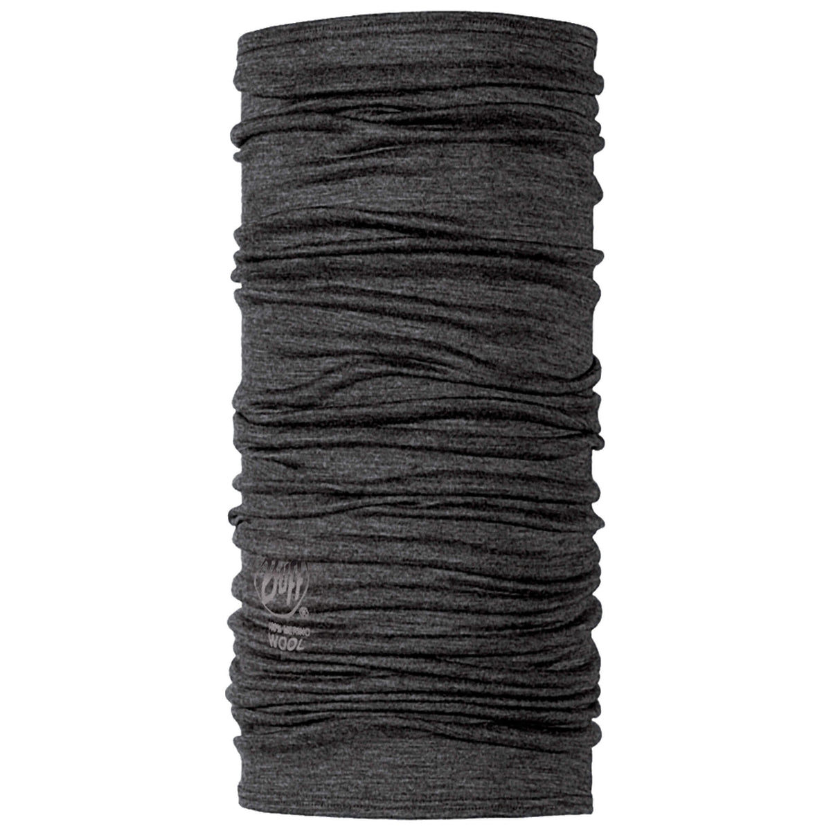 Lightweight Merino Wool Solid Grey Buff