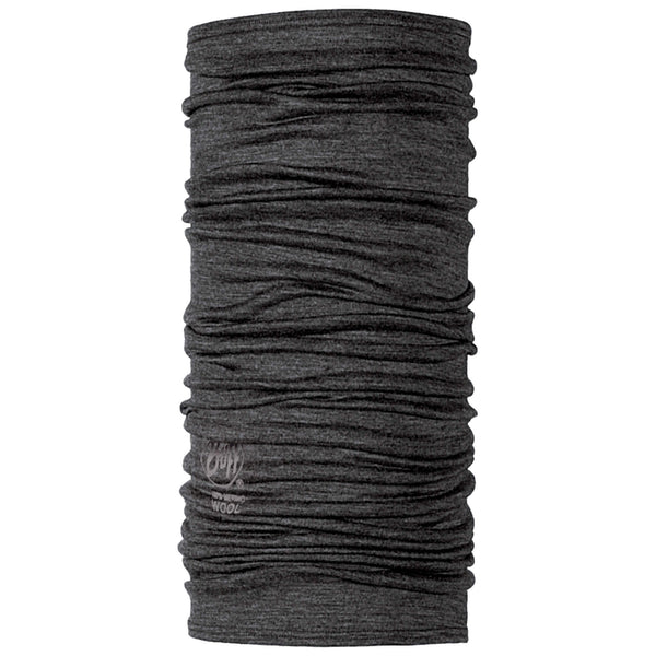 Lightweight Merino Wool Solid Grey Buff