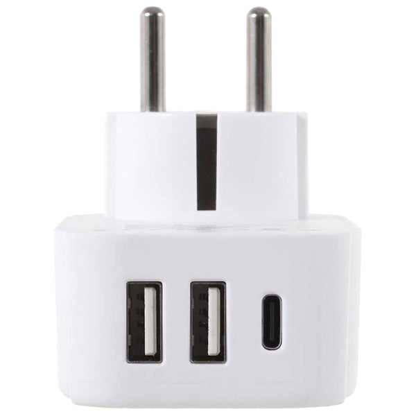 Europe Travel Adaptor + USB