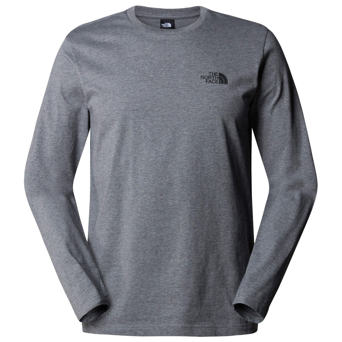 Mens Long Sleeve Simple Dome Tee