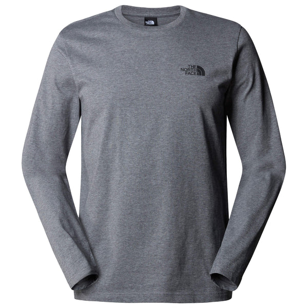 Mens Long Sleeve Simple Dome Tee