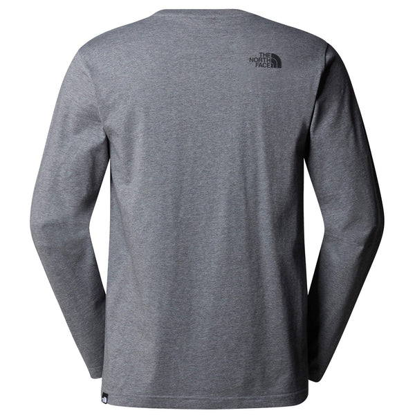 Mens Long Sleeve Simple Dome Tee
