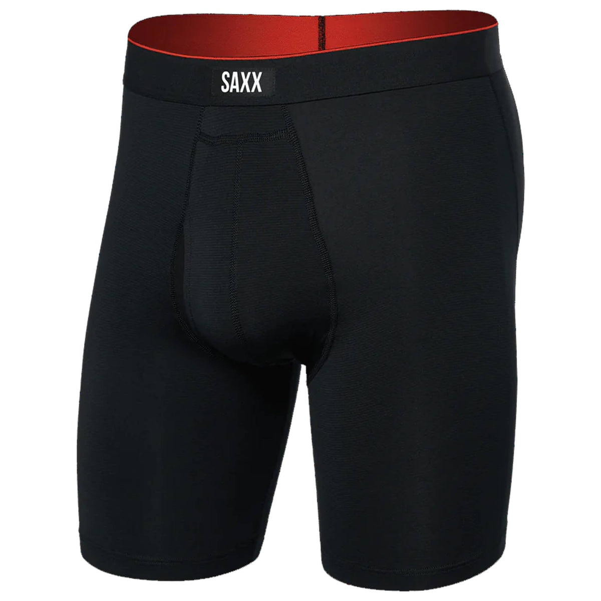 Mens Multi Sport Mesh Long Boxer Brief Fly