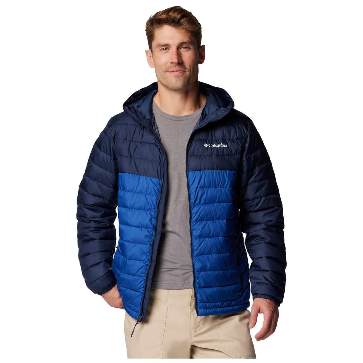 Mens Powder Lite II Hooded Jacket