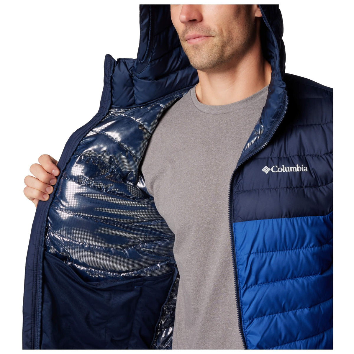 Mens Powder Lite II Hooded Jacket
