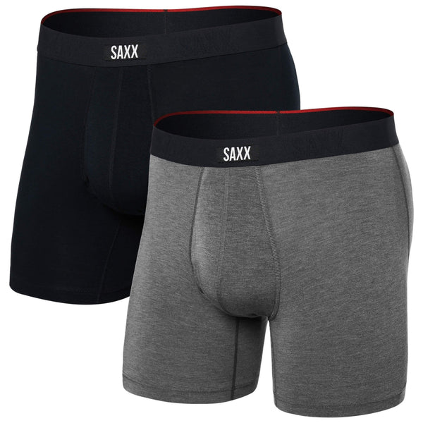 Mens Vibe Xtra Boxer Brief Fly 2 Pack