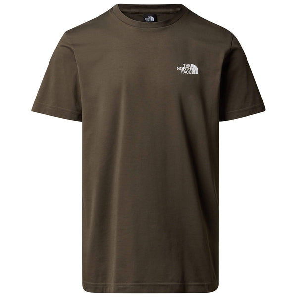 Mens Short Sleeve Simple Dome Tee