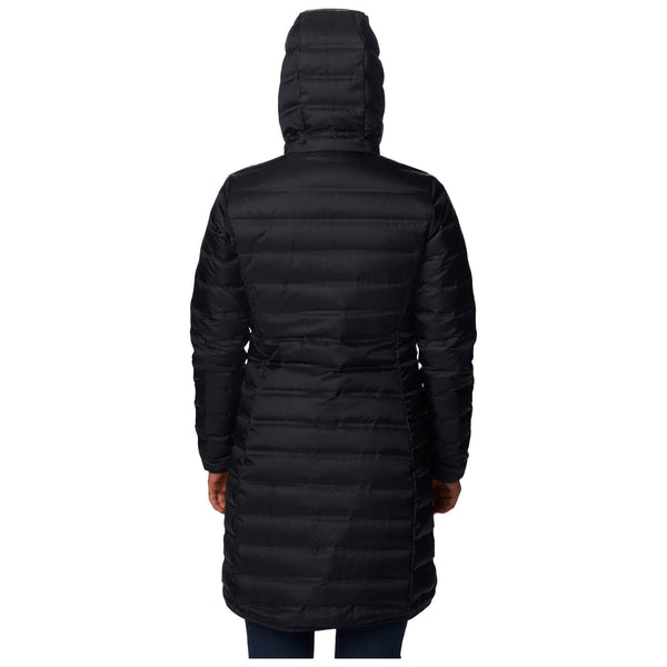 Womens Lake 22 II Down Long Hooded Jacket