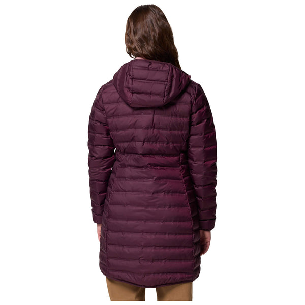 Womens Lake 22 II Down Long Hooded Jacket