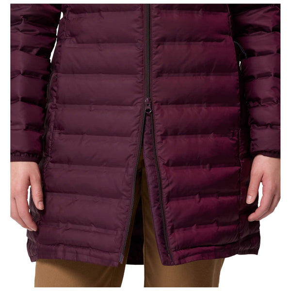 Womens Lake 22 II Down Long Hooded Jacket