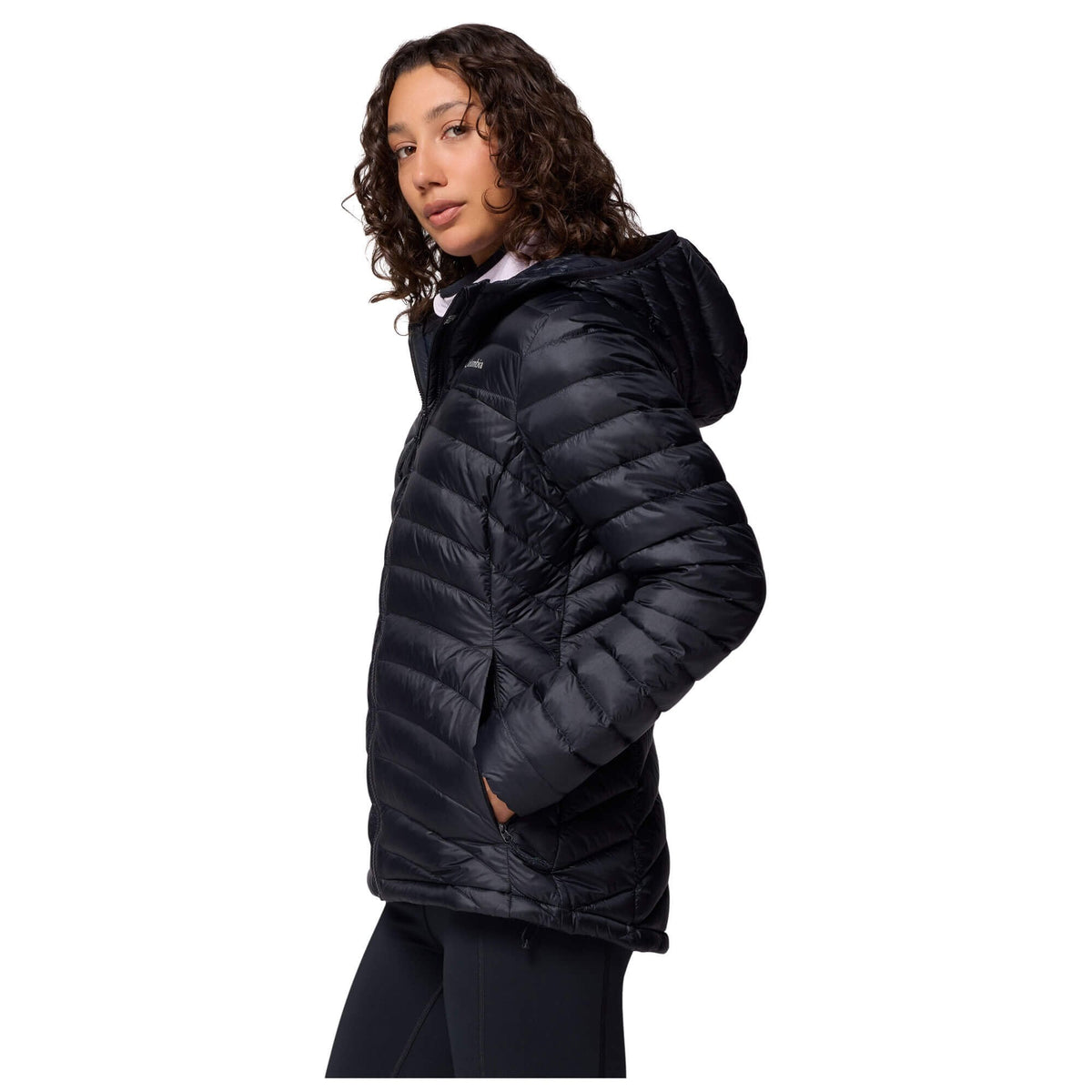 Womens Corelite Down Hooded Jacket