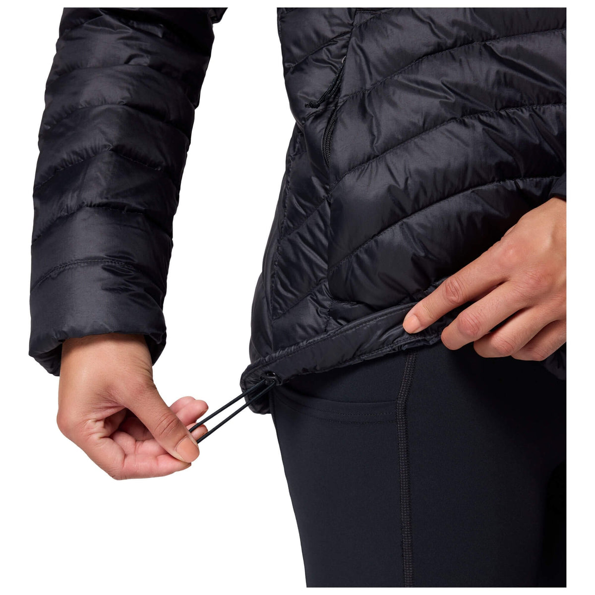 Womens Corelite Down Hooded Jacket