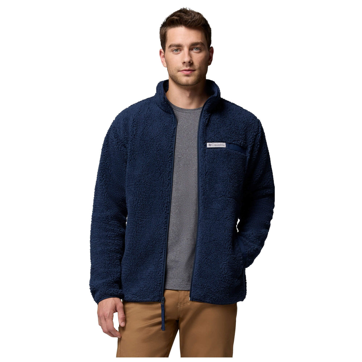 Mens Rugged Ridge High Pile Full Zip