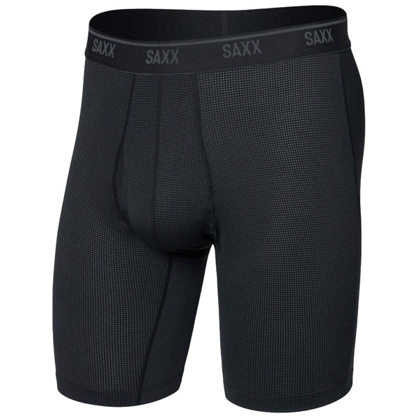 Mens Quest Quick Dry Mesh Long Boxer Brief Fly