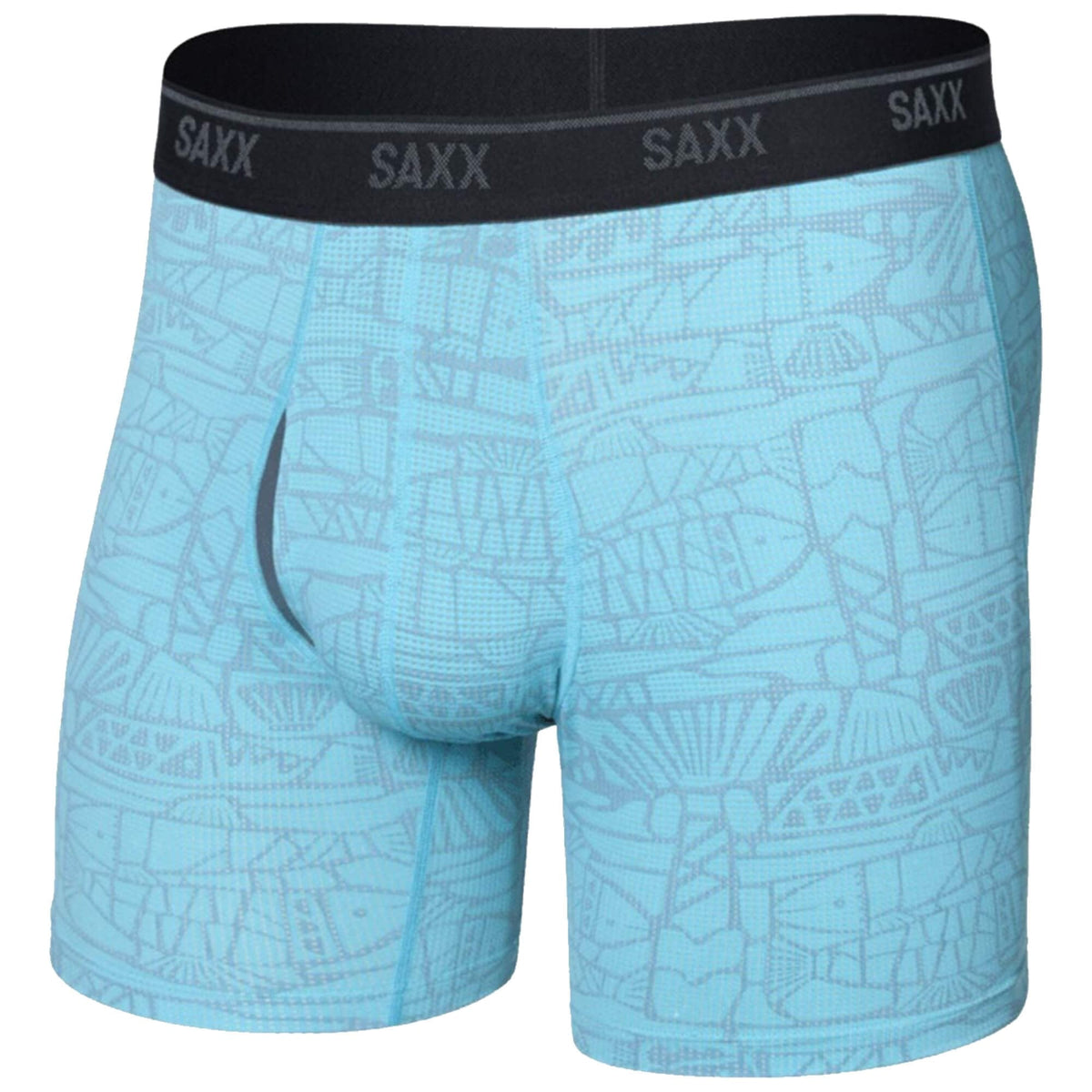 Mens Quest Quick Dry Mesh Boxer Brief Fly