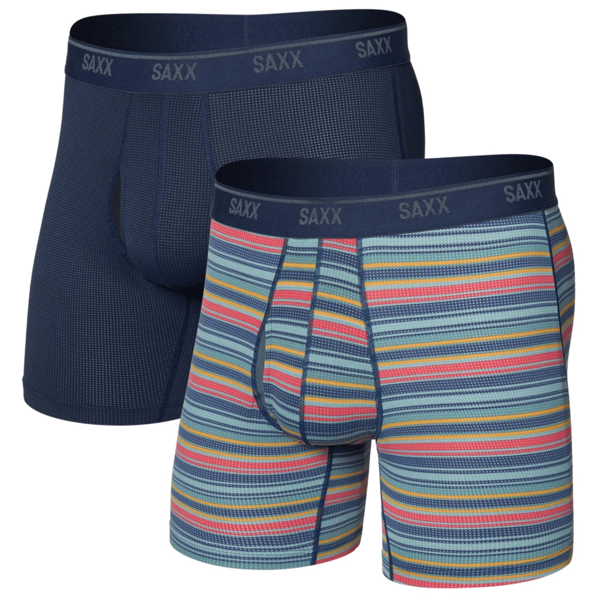 Mens Quest Quick Dry Mesh Boxer Brief Fly 2 Pack