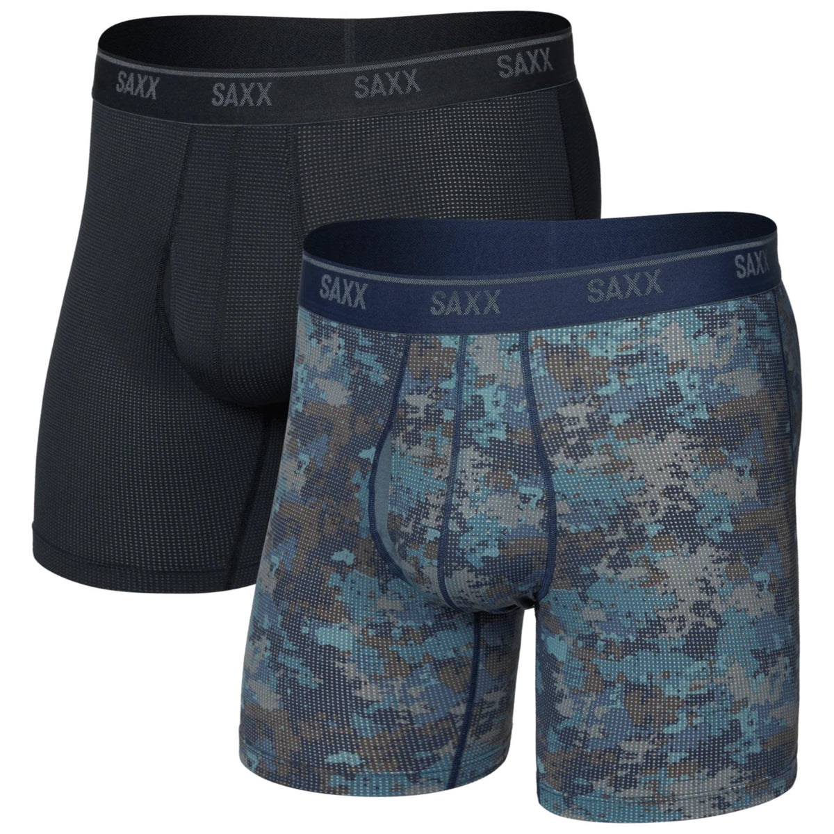 Mens Quest Quick Dry Mesh Boxer Brief Fly 2 Pack
