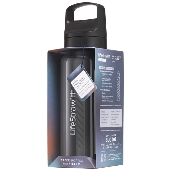 GO 2.0 Water Filter Bottle - 1L