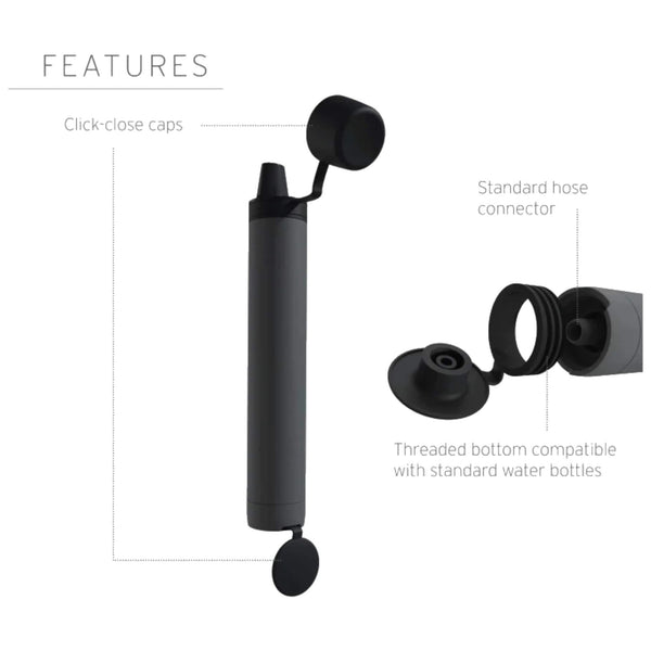 Peak Series Personal Water Filter Straw