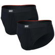 Mens Vibe Xtra Soft Comfort Brief Fly 2 Pack