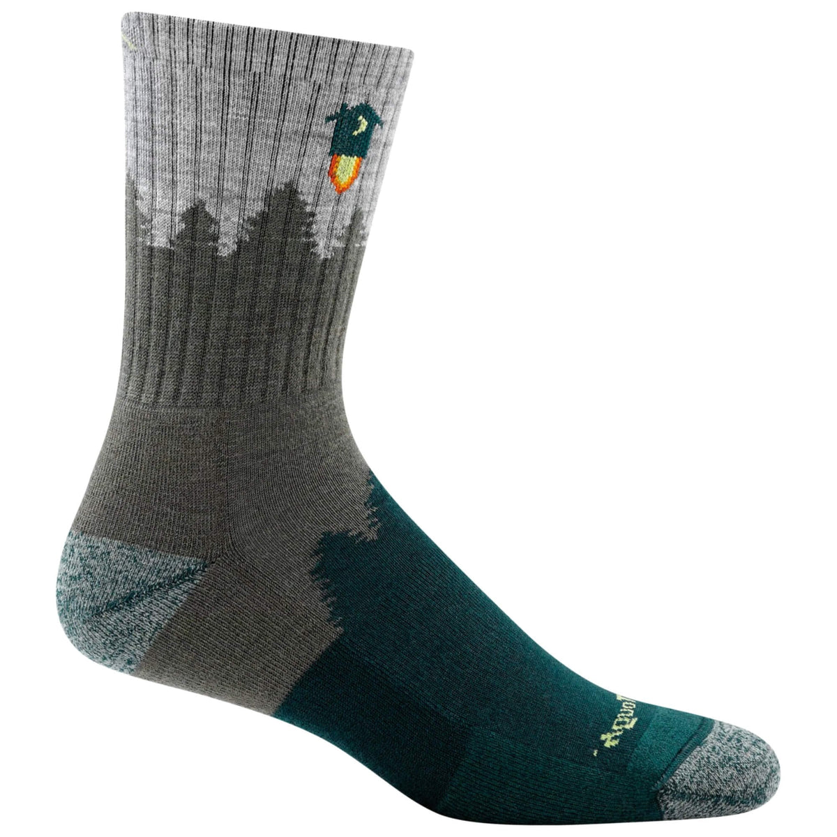 Mens Number 2 Micro Crew Midweight with Cushion