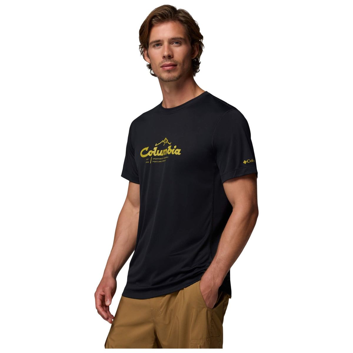 Mens Zero Rules Light Short Sleeve Graphic Crew