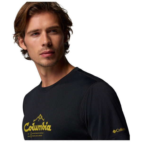 Mens Zero Rules Light Short Sleeve Graphic Crew