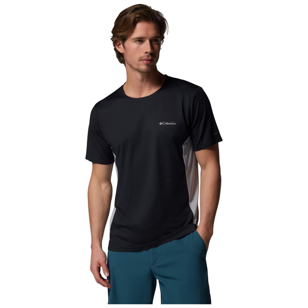 Mens Three Pitch Short Sleeve Crew