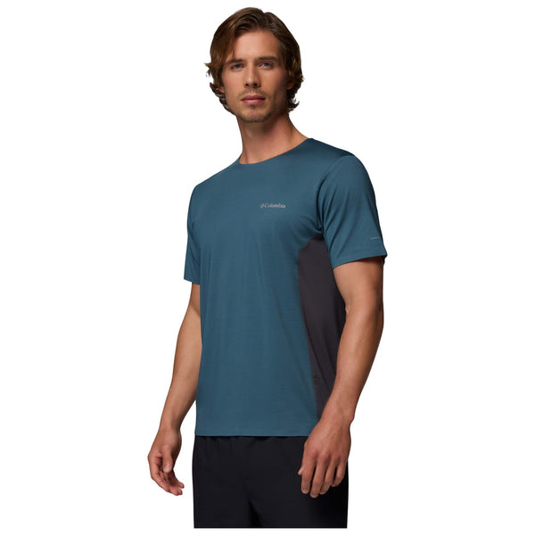 Mens Three Pitch Short Sleeve Crew