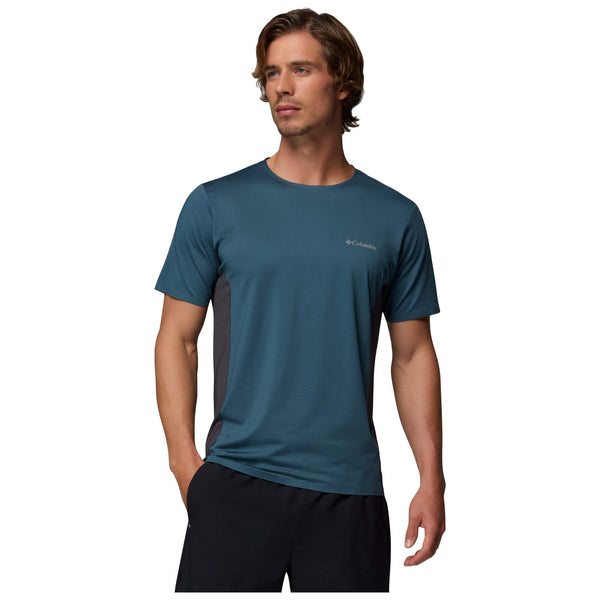 Mens Three Pitch Short Sleeve Crew