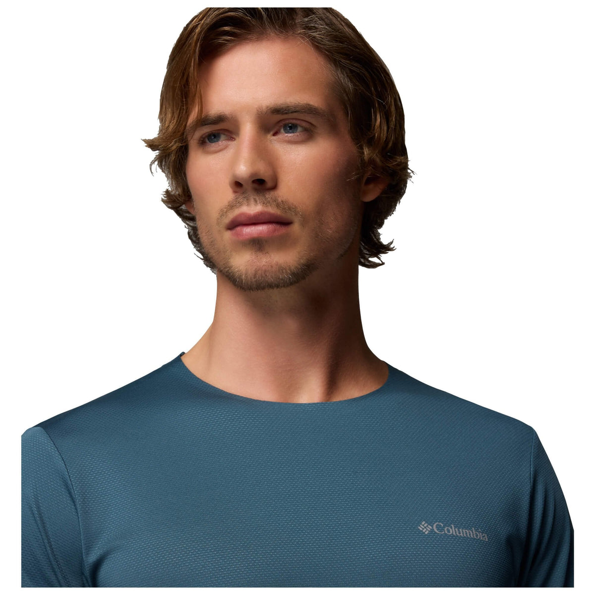 Mens Three Pitch Short Sleeve Crew