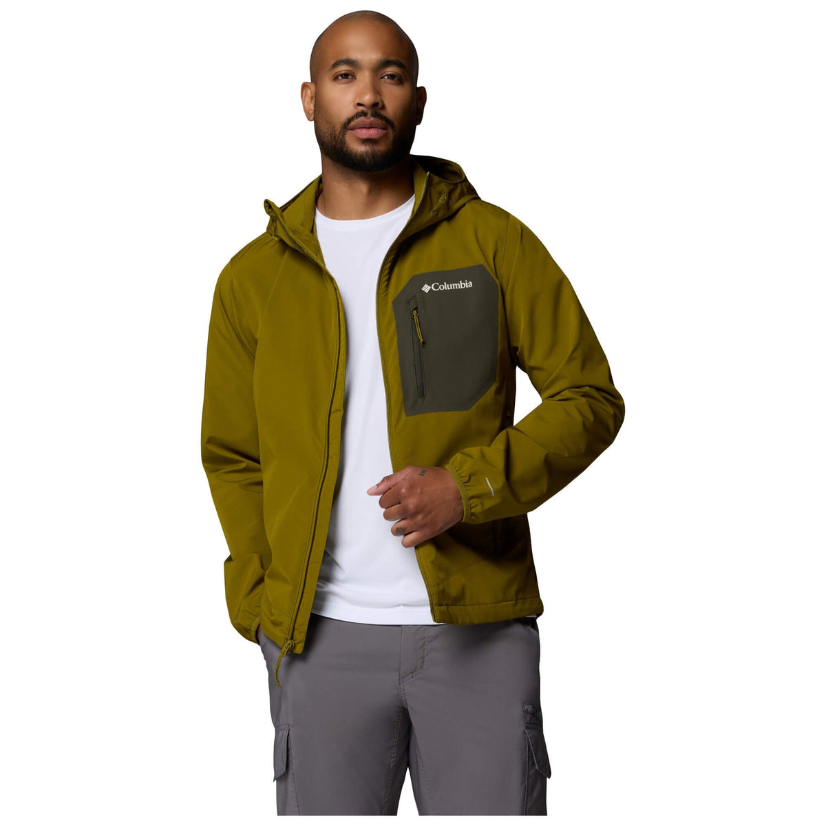 Mens Tall Heights III Hooded Softshell