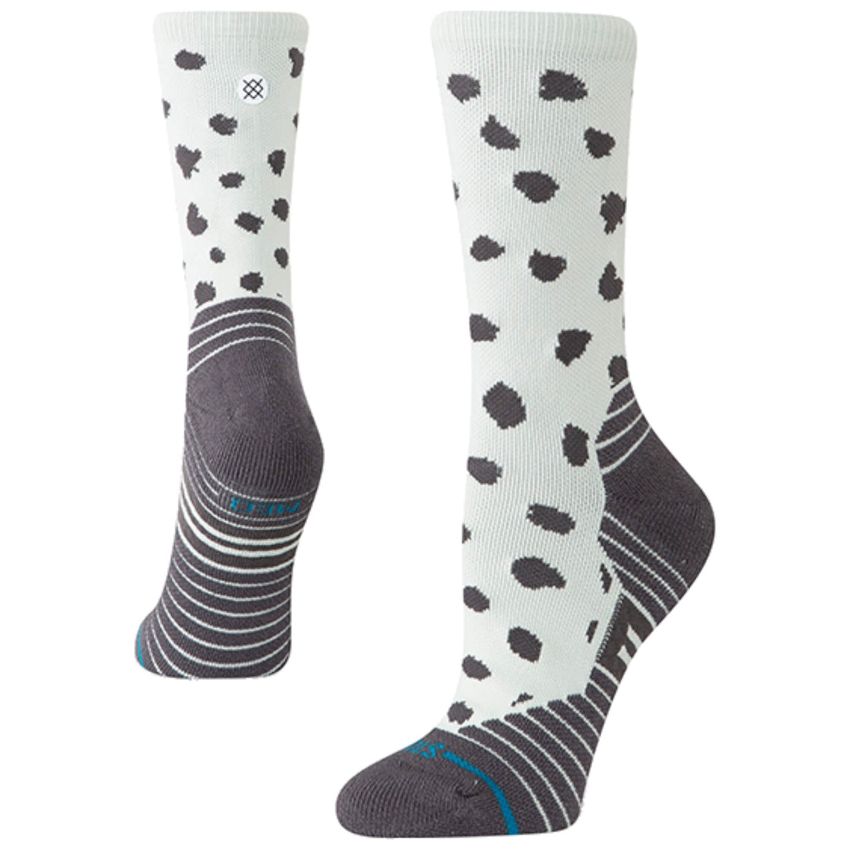 Leopard Mid Crew Sock