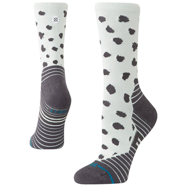 Leopard Mid Crew Sock