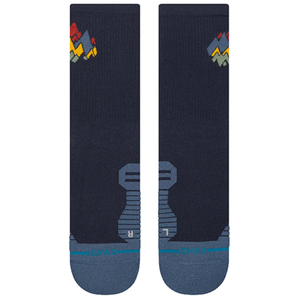 Peaks Ribbed Light Crew Sock