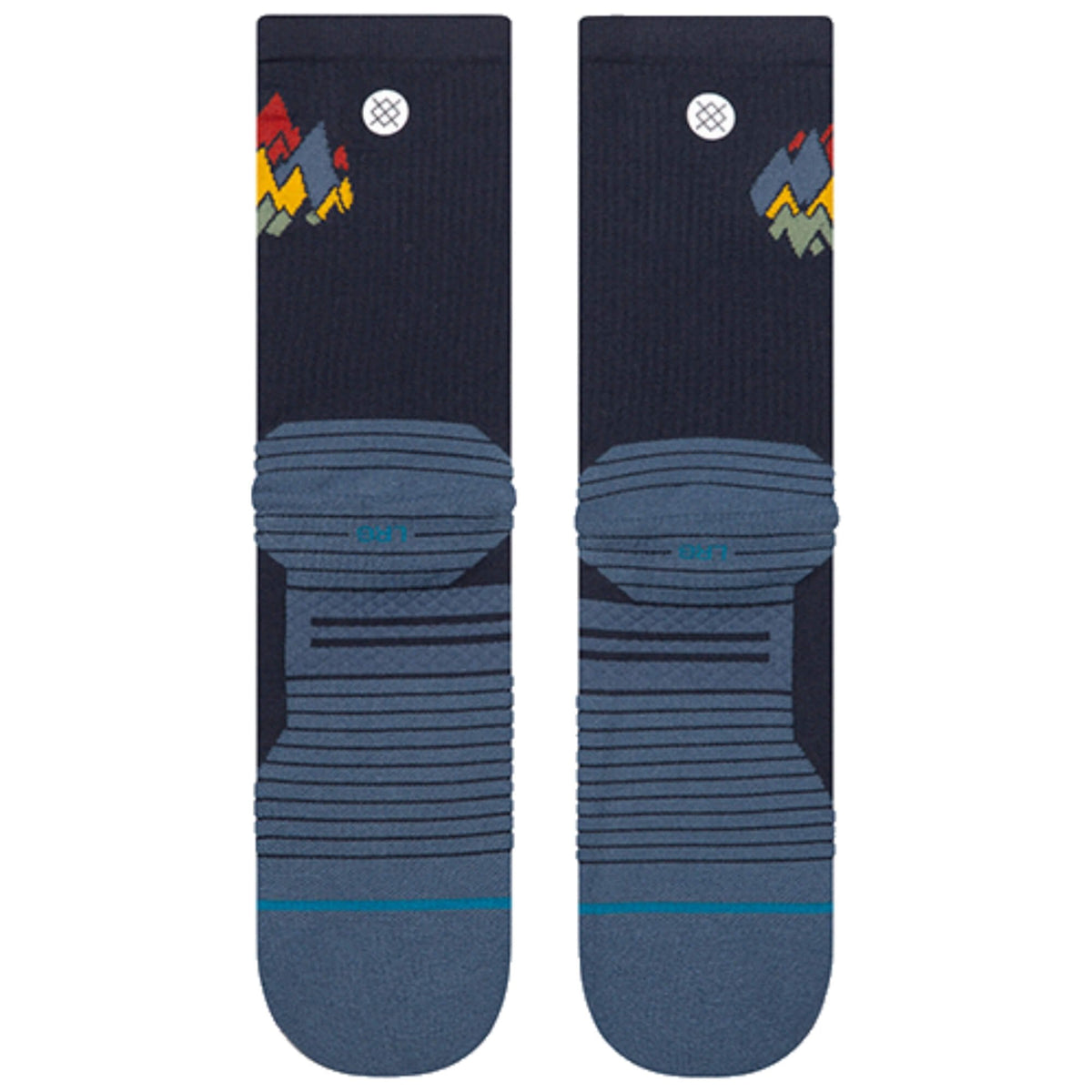 Peaks Ribbed Light Crew Sock