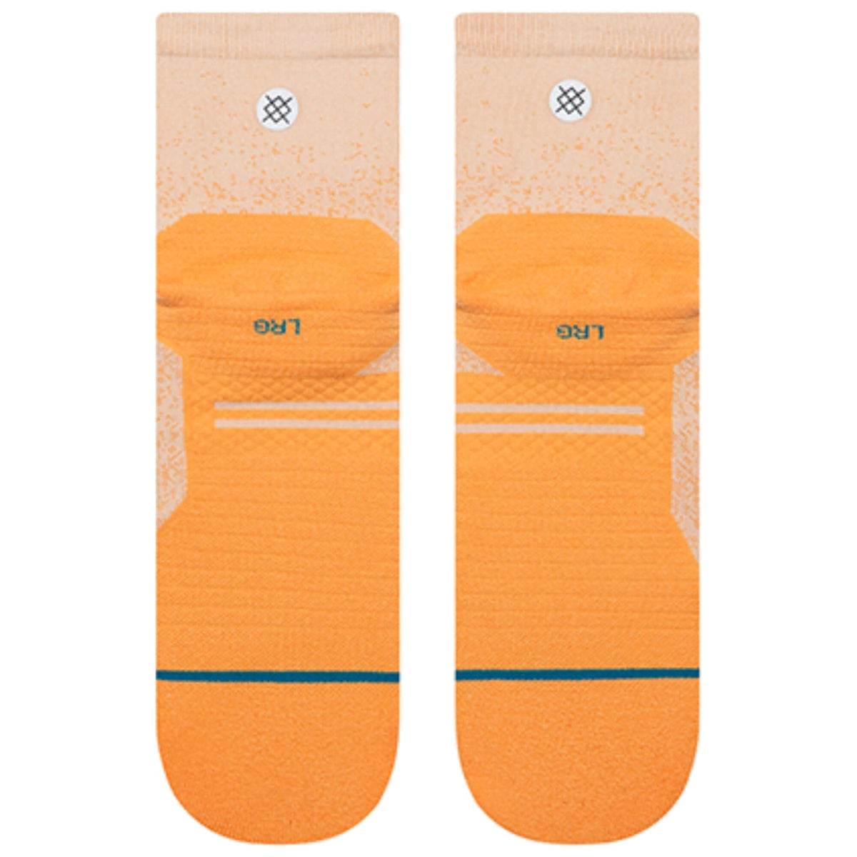 Powder Split Light Quarter Sock