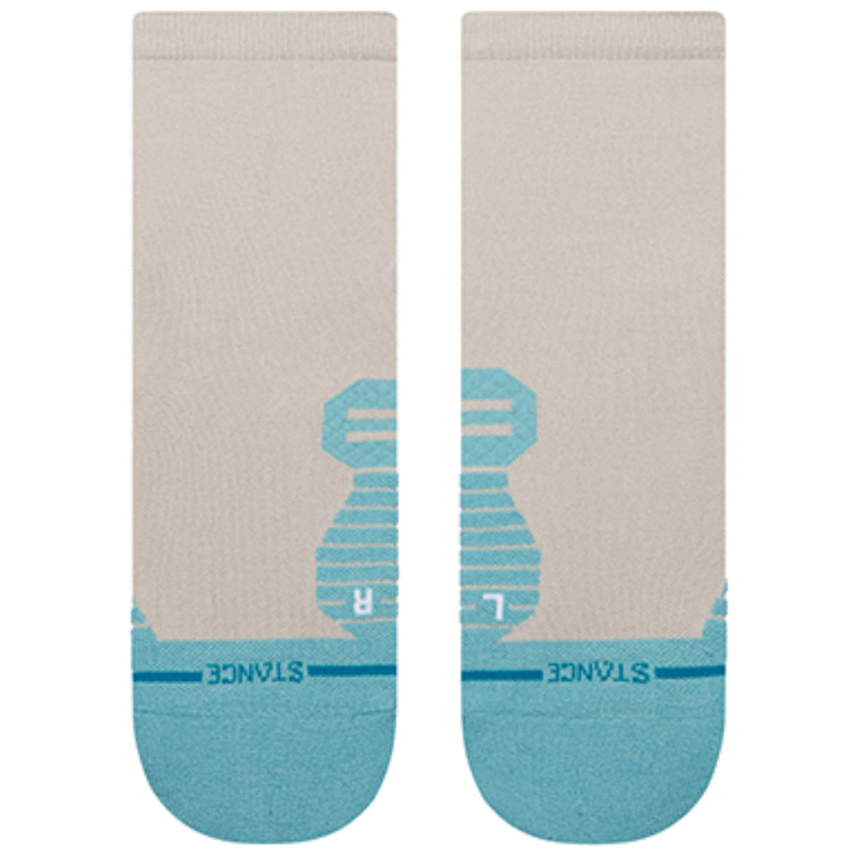 Two Tone Light Quarter Sock