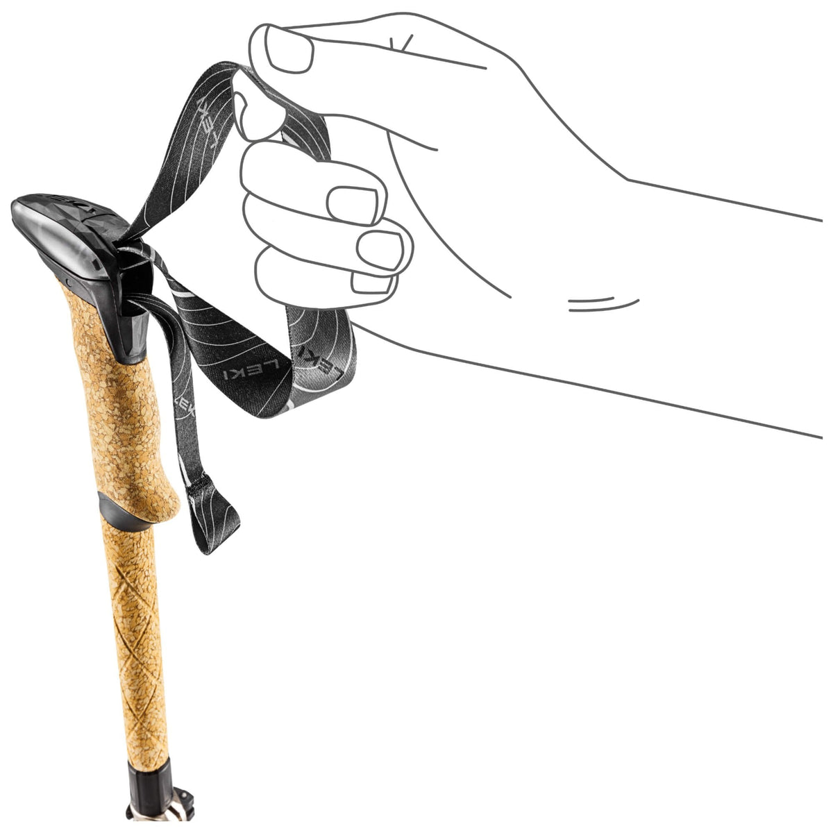 Makalu FX Carbon Compact Walking Pole Pair