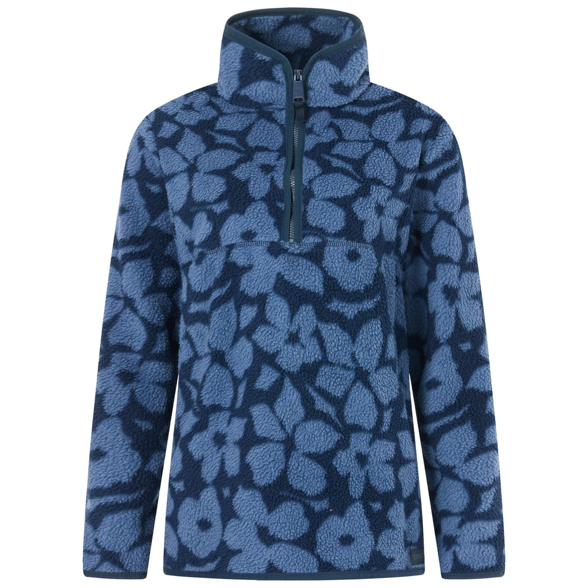 Womens Frankie Borg Half Zip