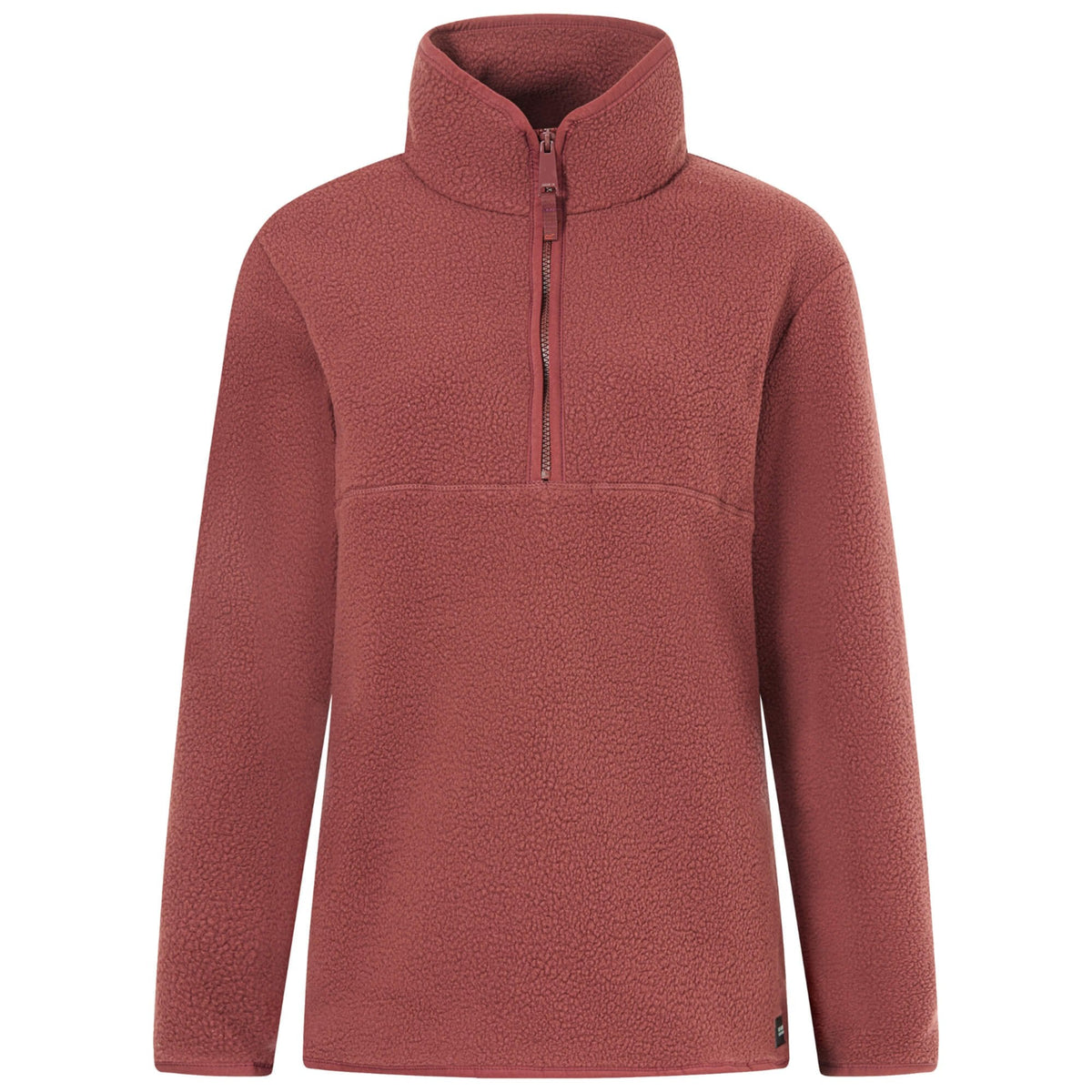 Womens Frankie Borg Half Zip