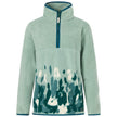 Womens Frankie Borg Half Zip
