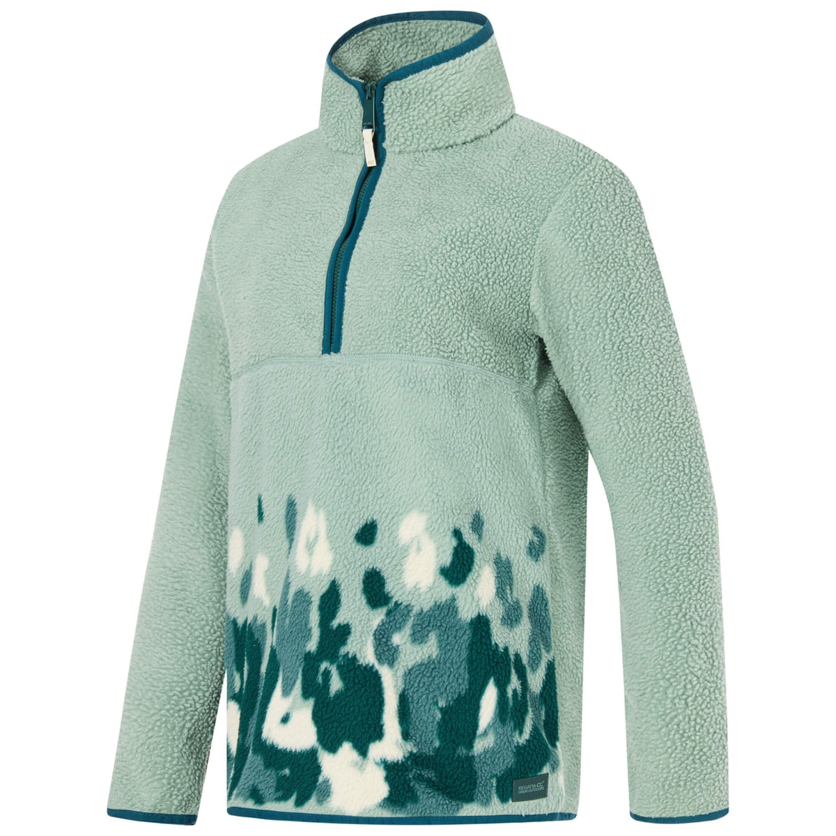 Womens Frankie Borg Half Zip