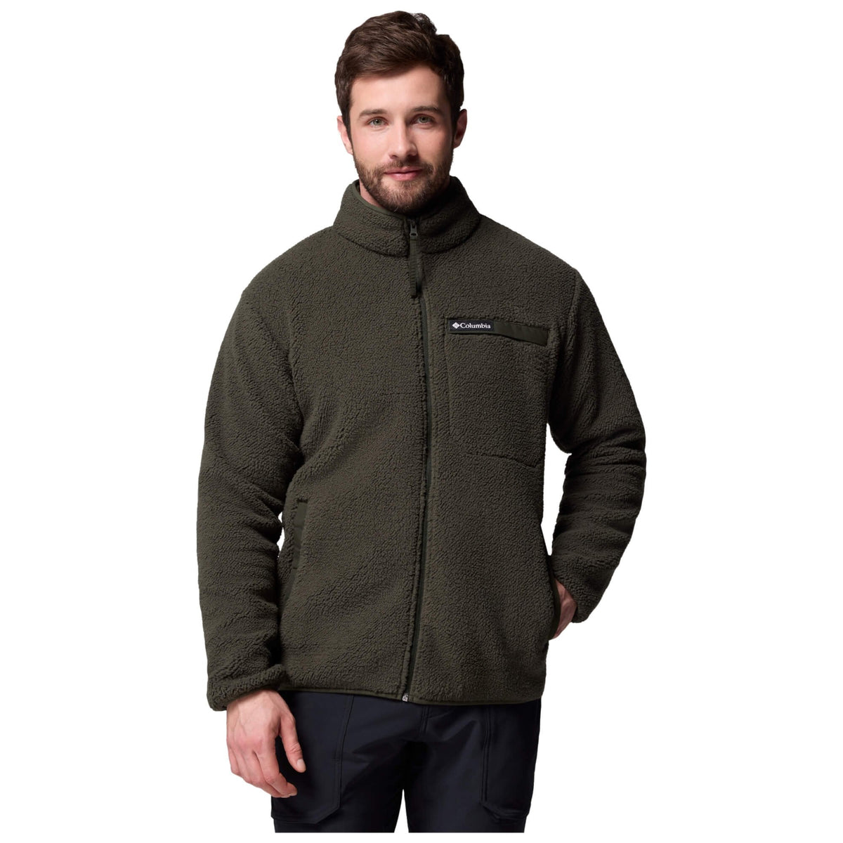 Mens Rugged Ridge High Pile Full Zip