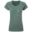 Womens Mountain Flower Tee