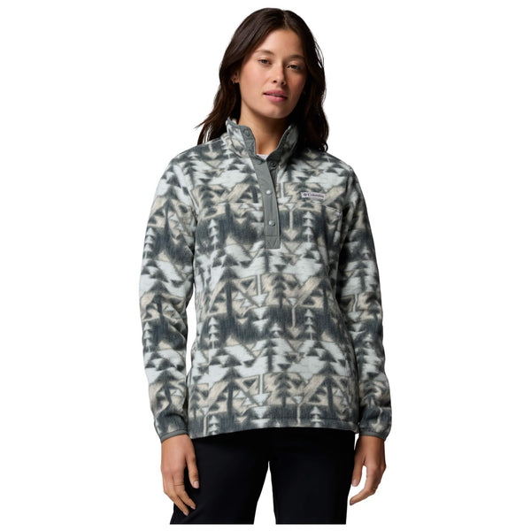 Womens Benton Springs Printed 1/2 Snap